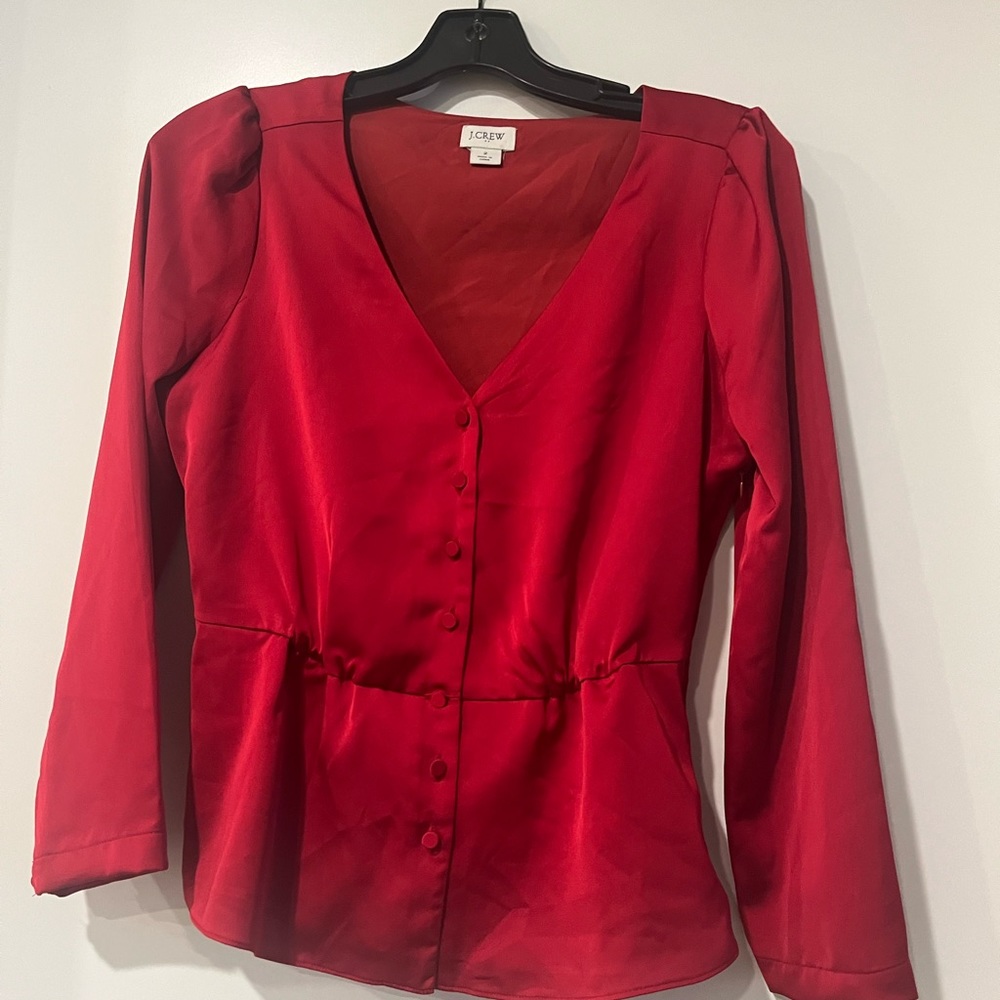 J.Crew Silk Blouse